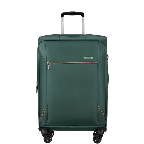 Samsonite Base Breeze 4 Wheel Exp Medium Suitcase - 67cm Dark Green