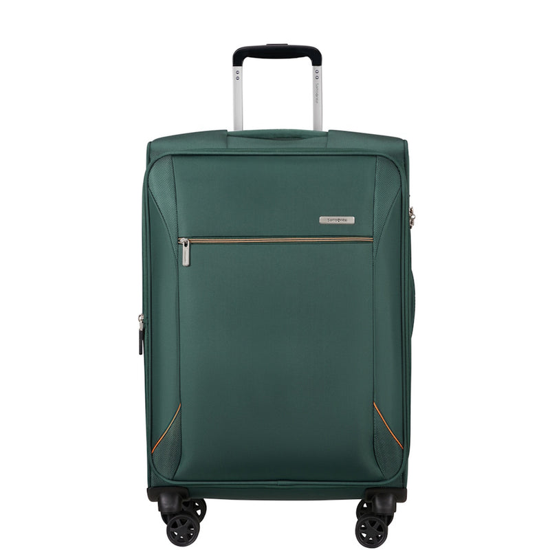 Samsonite Base Breeze 4 Wheel Exp Medium Suitcase - 67cm Dark Green