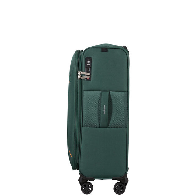 Samsonite Base Breeze 4 Wheel Exp Medium Suitcase - 67cm Dark Green