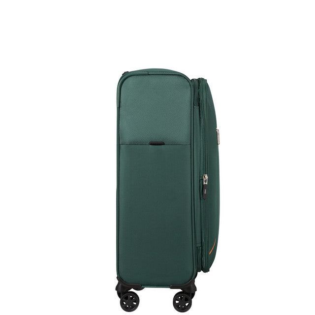 Samsonite Base Breeze 4 Wheel Exp Large Suitcase - 78cm Dark Green