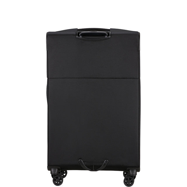 Samsonite Base Breeze 4 Wheel Exp Large Suitcase - 78cm Black