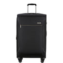 Samsonite Base Breeze 4 Wheel Exp Large Suitcase - 78cm Black