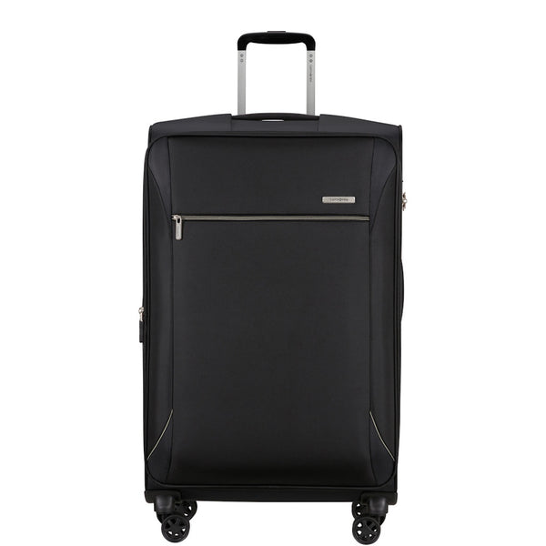 Samsonite Base Breeze 4 Wheel Exp Large Suitcase - 78cm Black