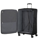 Samsonite Base Breeze 4 Wheel Exp Extra-Large Suitcase - 81cm Black
