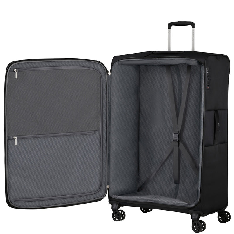 Samsonite Base Breeze 4 Wheel Exp Extra-Large Suitcase - 81cm Black