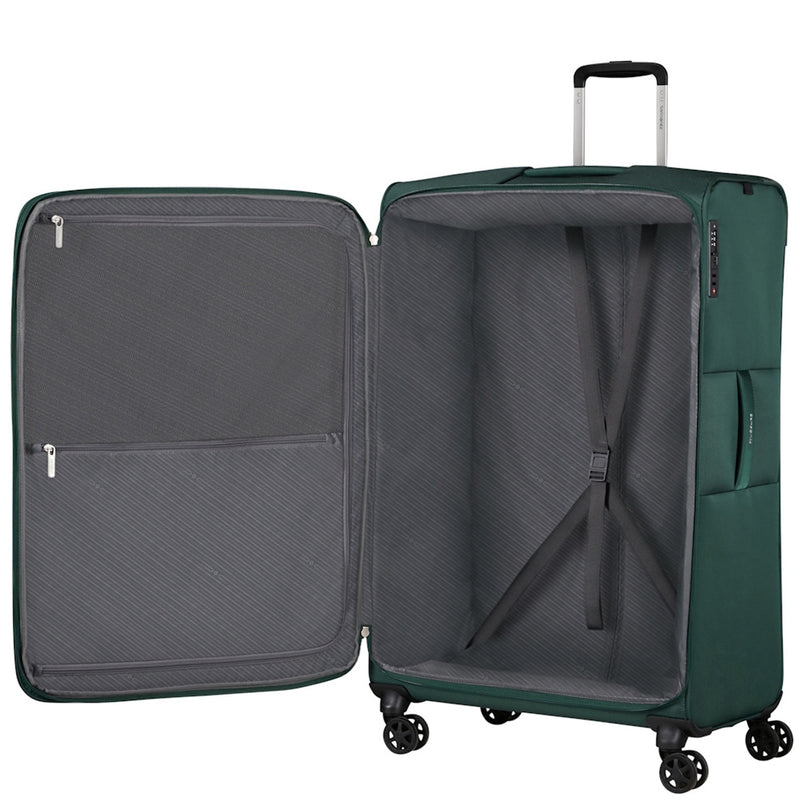 Samsonite Base Breeze 4 Wheel Exp Extra-Large Suitcase - 81cm Dark Green