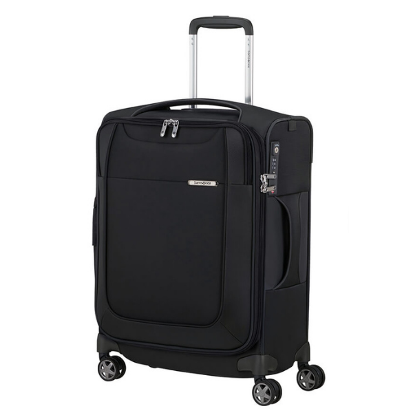 Samsonite D'Lite 55cm Expandable Cabin Spinner Black