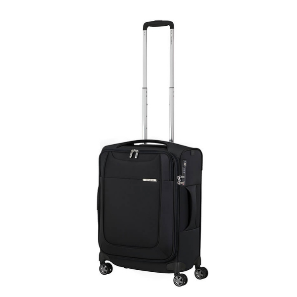 Samsonite D'Lite 55cm Expandable Cabin Spinner Black