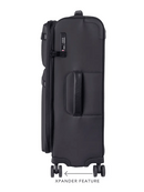 Ted Baker Quantum Medium 4-Wheel Trolley Case Black
