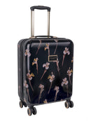Ted Baker Wild Iris 4-Wheel Carry On Trolley Case Black