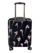 Ted Baker Wild Iris 4-Wheel Carry On Trolley Case Black