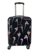 Ted Baker Wild Iris 4-Wheel Carry On Trolley Case Black