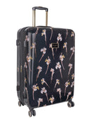 Ted Baker Wild Iris Large 4-Wheel Trolley Case Black
