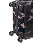 Ted Baker Wild Iris Large 4-Wheel Trolley Case Black