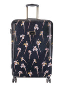 Ted Baker Wild Iris Large 4-Wheel Trolley Case Black