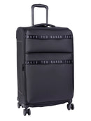 Ted Baker Quantum Medium 4-Wheel Trolley Case Black