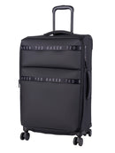 Ted Baker Quantum Medium 4-Wheel Trolley Case Black