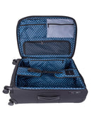 Ted Baker Quantum Medium 4-Wheel Trolley Case Black