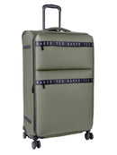 Ted Baker Quantum Large 4-Wheel Trolley Case Green