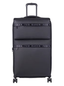 Ted Baker Quantum Large 4-Wheel Trolley Case Black