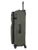 Ted Baker Quantum Large 4-Wheel Trolley Case Green