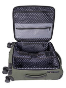 Ted Baker Quantum 4-Wheel Carry On Trolley Case Black