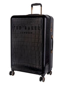 Ted Baker Icon Large 4-Wheel Trolley Case Black