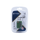 Travelite  4 Dial Combination TSA Lock Green