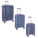 Polo Stellar 3 Piece Luggage Set Blue