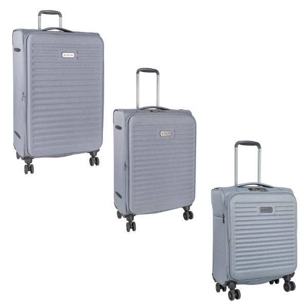Cellini Destiny 3 piece luggage set Blue