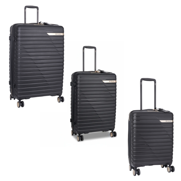 Cellini New Allure Hardshell 3 Piece Set – Black