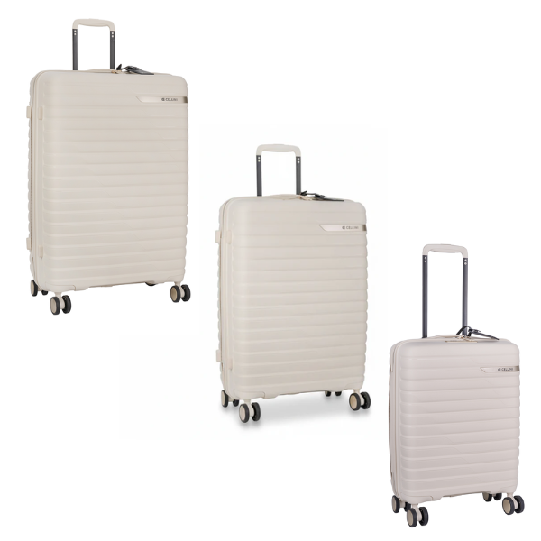 Cellini New Allure Hardshell 3 Piece Set – Off White