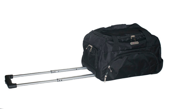 Gino De Vinci Vista 45cm Trolley Duffle Bag - Black Luggage