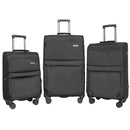 EVOLUTION ANTELOPE 3PC LUGGAGE SET – Black