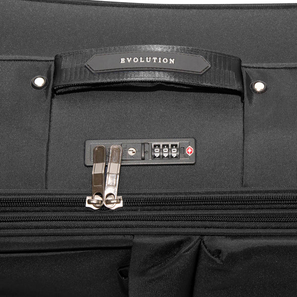 EVOLUTION ANTELOPE 3PC LUGGAGE SET – Black