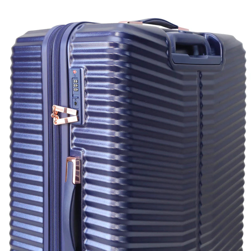 Evolution Kirstenbosch 4PC Spinner Luggage set Navy