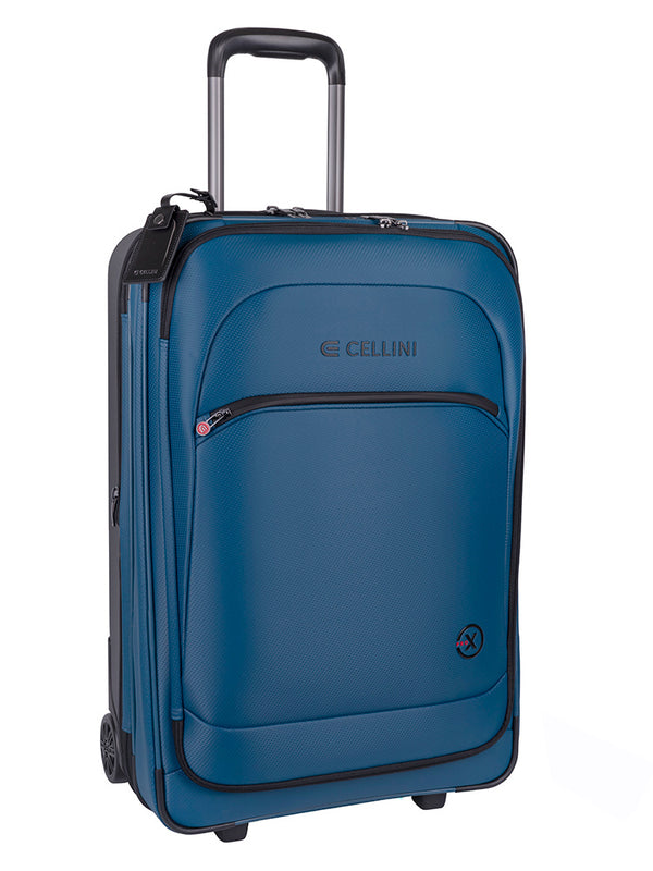 Cellini Pro X Medium 2 Wheel Trolley Pullman Blue