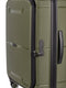 Cellini Ipak Medium 4 Wheel Trolley Case Army Green