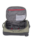 Cellini Venture Carry On Trolley Duffel Green