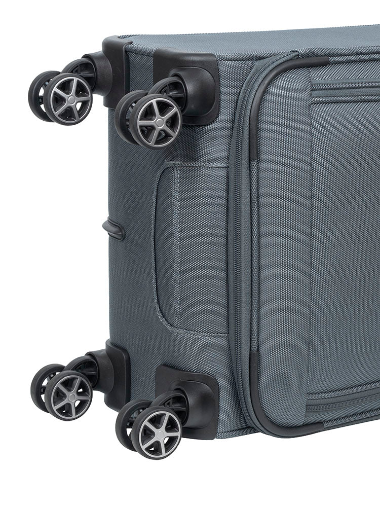 Cellini Megapak Carry On 4-Wheel Trolley Case Blue