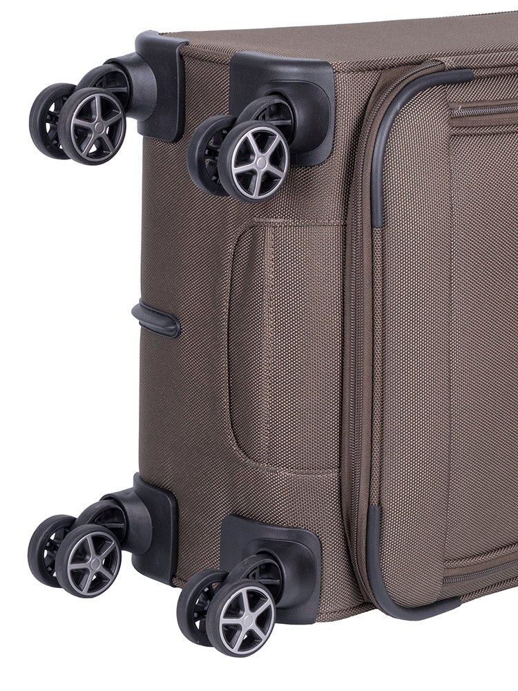 Cellini Megapak Carry On 4-Wheel Trolley Case Bronze