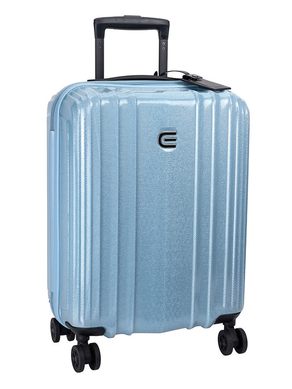Cellini Compolite 4 Wheel Carry On Trolley Blue