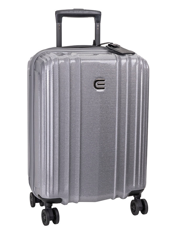 Cellini Compolite 4 Wheel Carry On Trolley Silver