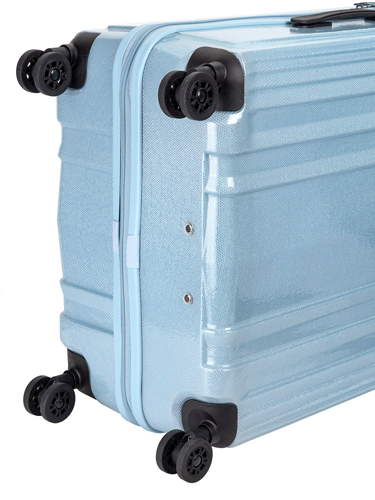 Cellini Compolite Large 4 Wheel Trolley Case Blue