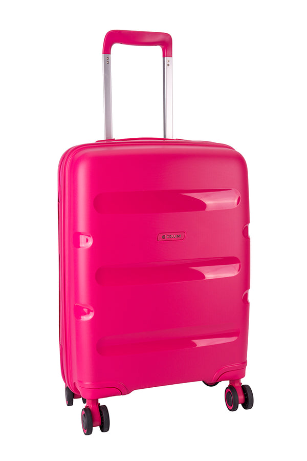 Cellini Cruze 4 Wheel Trolley 55cm  Carry On Pink