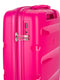 Cellini Cruze 4 Wheel Trolley 55cm  Carry On Pink