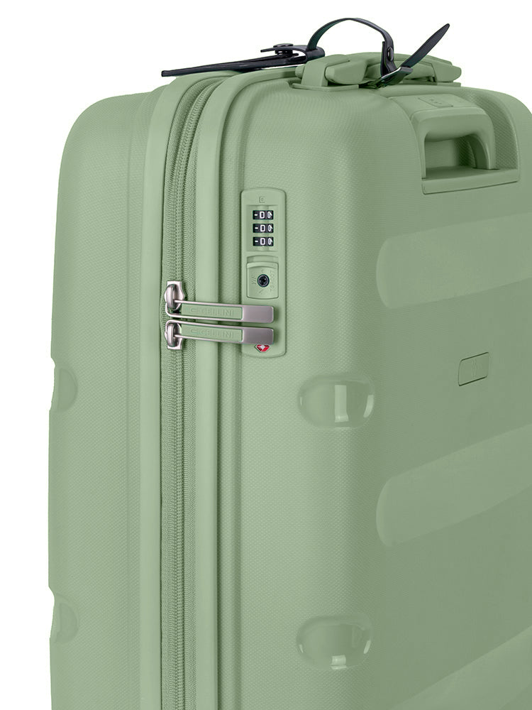 Cellini Cruze 55cm 4 Wheel Trolley Case Sage