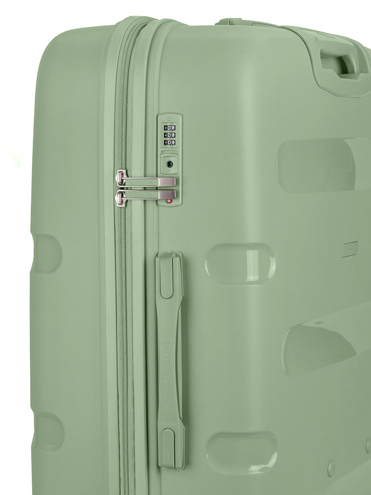 Cellini Cruze 75cm 4 Wheel Trolley Case Sage
