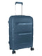 Cellini Cruze Medium 65cm 4 Wheel Trolley Case Navy
