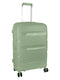 Cellini Cruze Medium 65cm 4 Wheel Trolley Case Sage